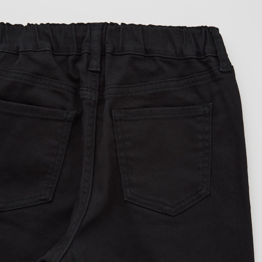 NWT Kids Uniqlo Ultra Stretch Pull-On Slim-Fit Jeans - Picture 3 of 7